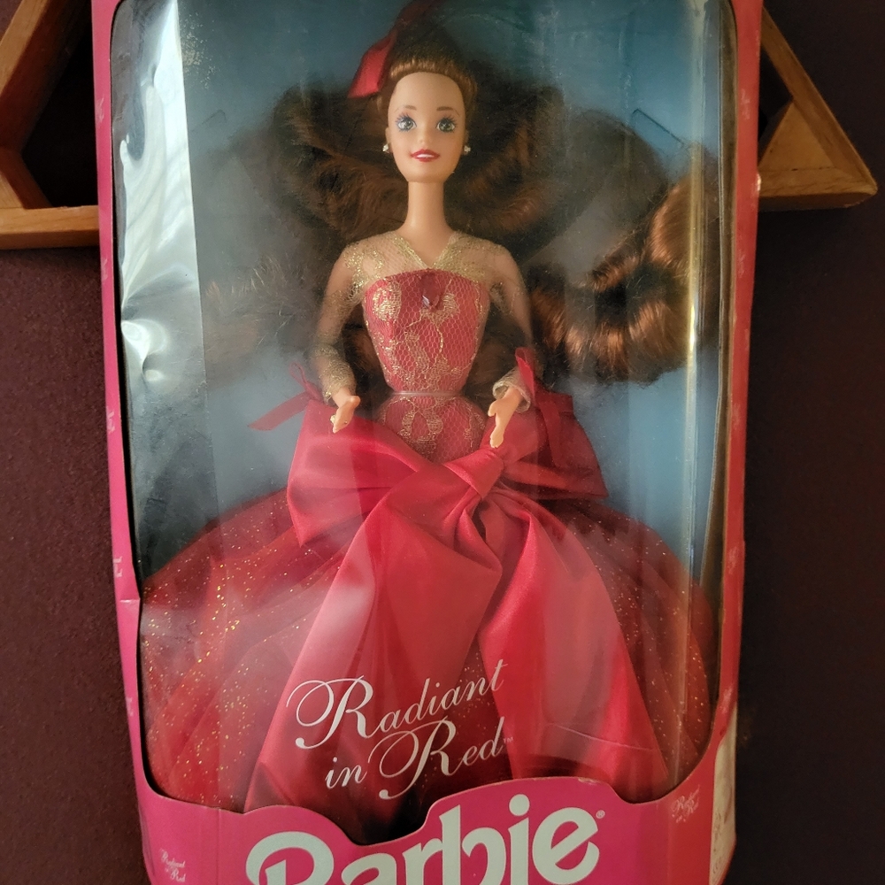Radiant in red barbie